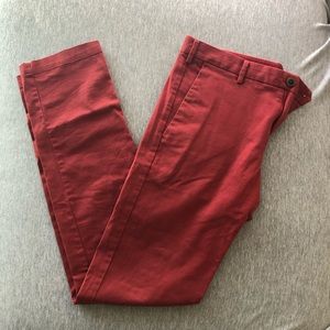 Uniqlo Men’s Chino - Red